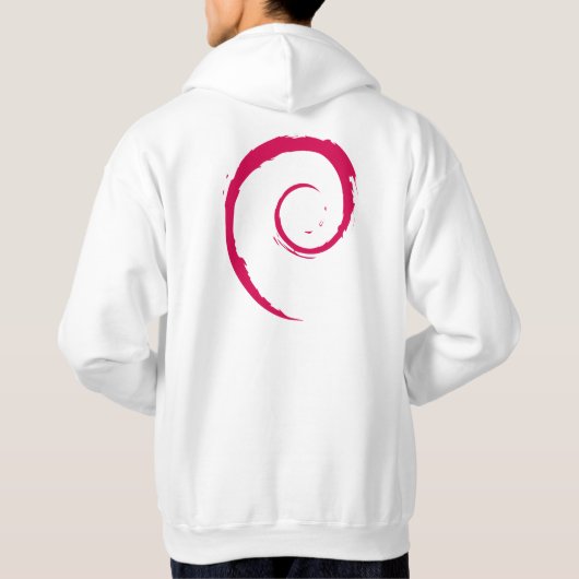 Moletom Debian Hoodie (Rückseite)