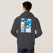 Moletom  hoodie (Schwarz voll)