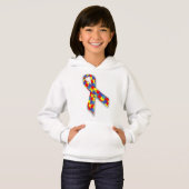 Moletom Infantil Feminino com Capuz Laço Hoodie (Vorne ganz)