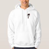 Moletom "Like a Balloon" Branco Hoodie (Vorderseite)
