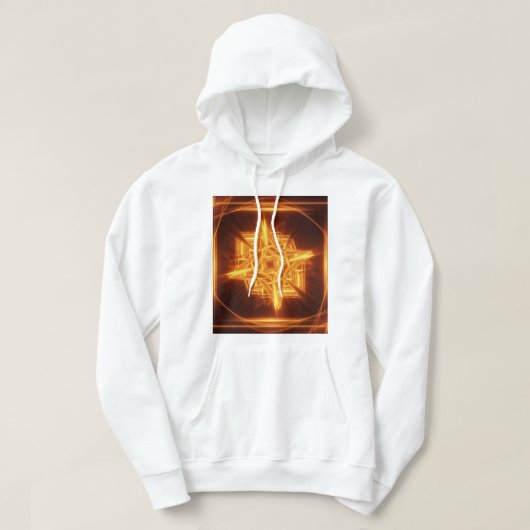 Moletom símbolo laranja de fogo hoodie (Design vorne)