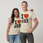 Moleton „Heart Her „I T-Shirt (Unisex)