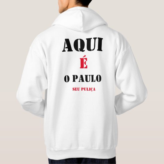 moleton paulo plinio hoodie (Rückseite)