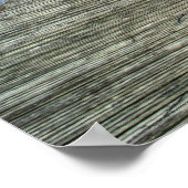 Moliceiro-Schiff in Aveiro, Portugal Poster (Ecke)