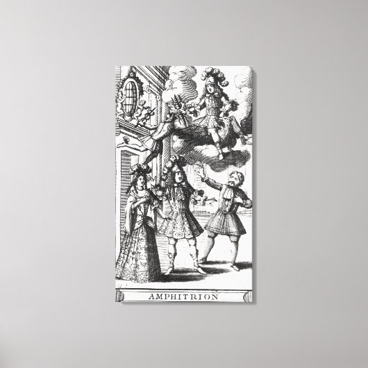 Moliere "Amphitryon" Leinwanddruck (Vorderseite)