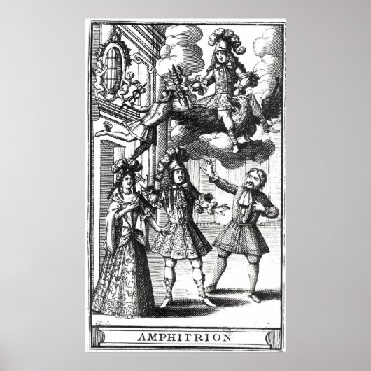 Moliere 'Amphitryon' Poster (Vorne)