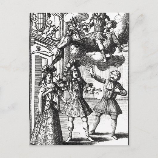 Moliere "Amphitryon" Postkarte (Vorderseite)