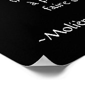 Molière - Bezahlung des Fiddler Poster (Ecke)