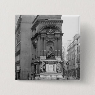 Moliere Brunnen, 1844 Button