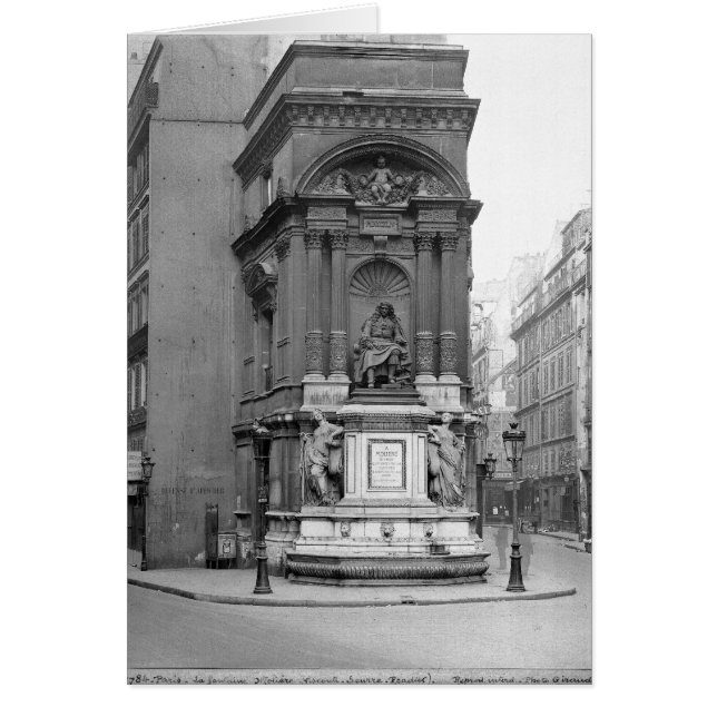 Moliere Fountain, 1844 (Vorne)