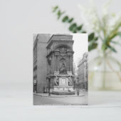 Moliere Fountain, 1844 Postkarte (Stehend Vorderseite)