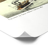 Moline, IL - Panoramakarte - 1869 Poster (Ecke)