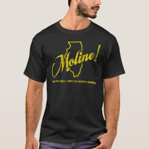 Moline Ill, wo man Skate wirklich nicht im Summen  T-Shirt