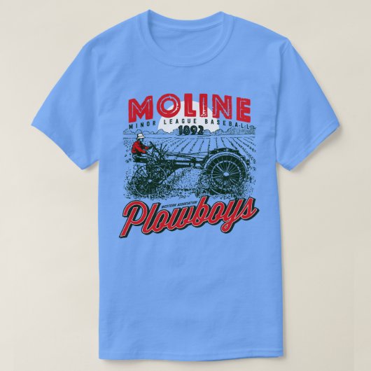 Moline Plowboys T-Shirt (Design vorne)