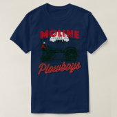Moline Plowboys T-Shirt (Design vorne)
