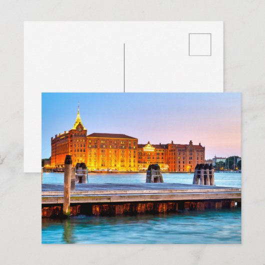 Molino Stucky Postkarte (Vorne/Hinten)