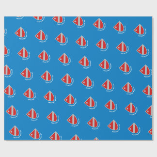Molise-Flagge (italienische Region) Geschenkpapier