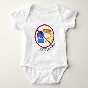 Molkerei 100% geben frei baby strampler