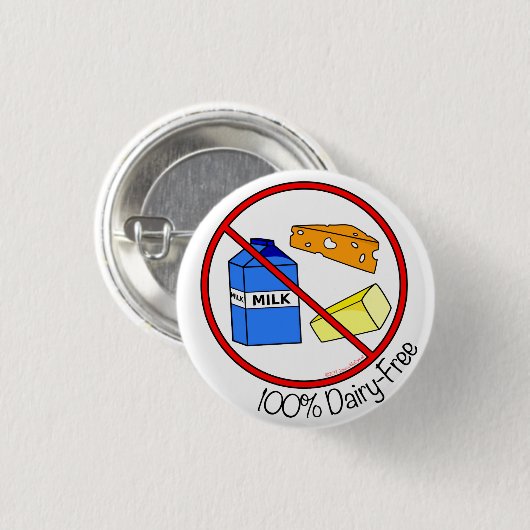 Molkerei 100% geben frei button (Vorne & Hinten)