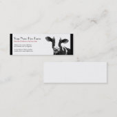 Molkerei-oder Holstein-Vieh-Ranch Mini Visitenkarte (Vorne/Hinten)