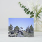 Molkerei, Oregon UFO Postkarte (Stehend Vorderseite)