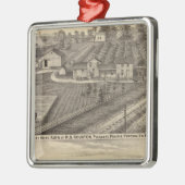 Molkereien von RS Houston und WC-Weiß Ornament Aus Metall (Links)