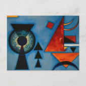 Molle rudesse , Vassily Kandinsky Feiertagspostkarte (Vorderseite)