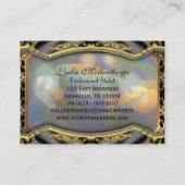 Mollenthorpes Haar-Stylist und Salon Visitenkarte (Rückseite)