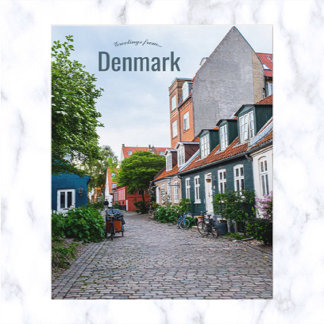 Møllestien Aarhus Dänemark Postkarte