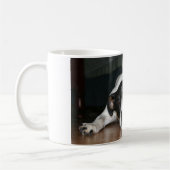 "Molli" Ratten-TerrierhundTasse Kaffeetasse (Links)