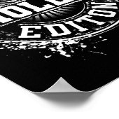 Mollie limitierte Auflage lustiger personalisierte Poster (Ecke)