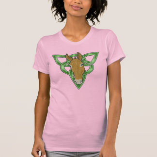 Mollie Mule Celtic Triquetra T-Shirt