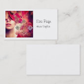 Mollige Code-Karte des Geschäfts-QR, 3,5" x 2,5", Visitenkarte (Vorne/Hinten)