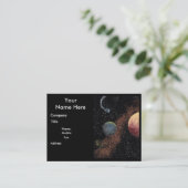 Mollige Visitenkarte B des RAUM-Entwurf ~ (Stehend Vorderseite)