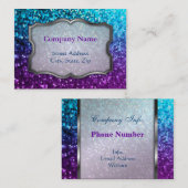 Mollige Visitenkarte-Mosaik-Schein-Beschaffenheit Visitenkarte (Vorne/Hinten)