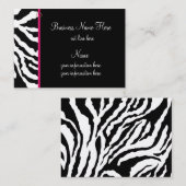 Mollige Visitenkarte-Schablone ** mutig Visitenkarte (Vorne/Hinten)