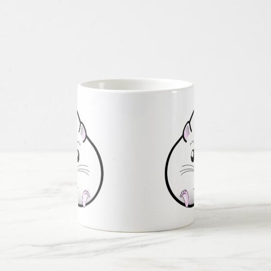 Molliger halbweißer russischer zwergartiger kaffeetasse (Mittel)