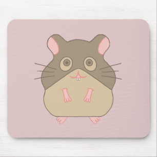 Molliger Hamster Mousepad