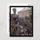 molliger Männchen auf der Duplin-Postkarte Postkarte (Vorne/Hinten)