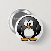 Molliger Pinguin Button (Vorne & Hinten)