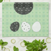 Molliges Huhn Geschirrtuch (Gefaltet)