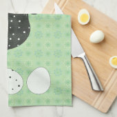 Molliges Huhn Geschirrtuch (Viertel Falte)