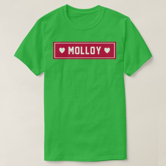 Molloy Hearts T-Shirt (Design vorne)