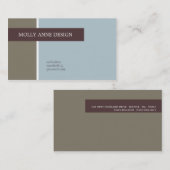 Molly Anne Business Cards Visitenkarte (Vorne/Hinten)