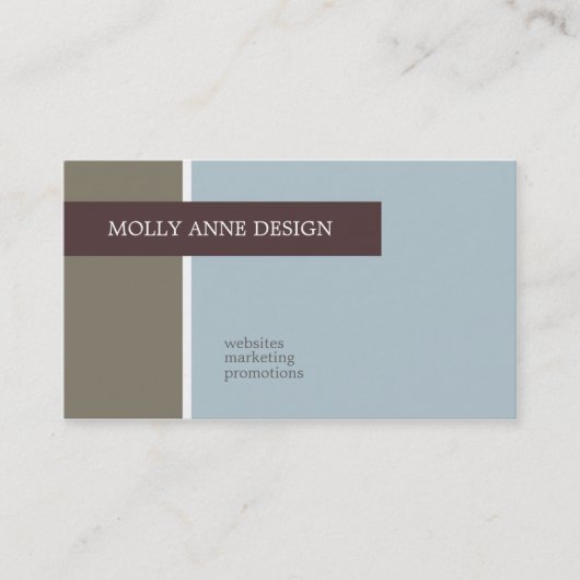 Molly Anne Business Cards Visitenkarte (Vorderseite)