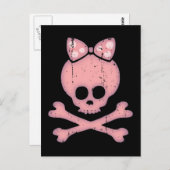 Molly Bow Dot Postkarte (Vorne/Hinten)