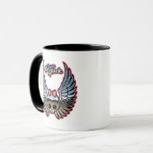 Molly-Chrom-Fahrrad Tasse (Vorderseite Links)