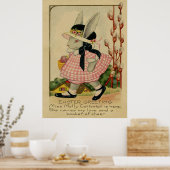 Molly Cottontail Oster Poster (Küche)