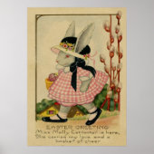 Molly Cottontail Oster Poster (Vorne)
