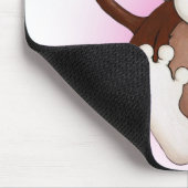 Molly der Affe Mousepad (Ecke)